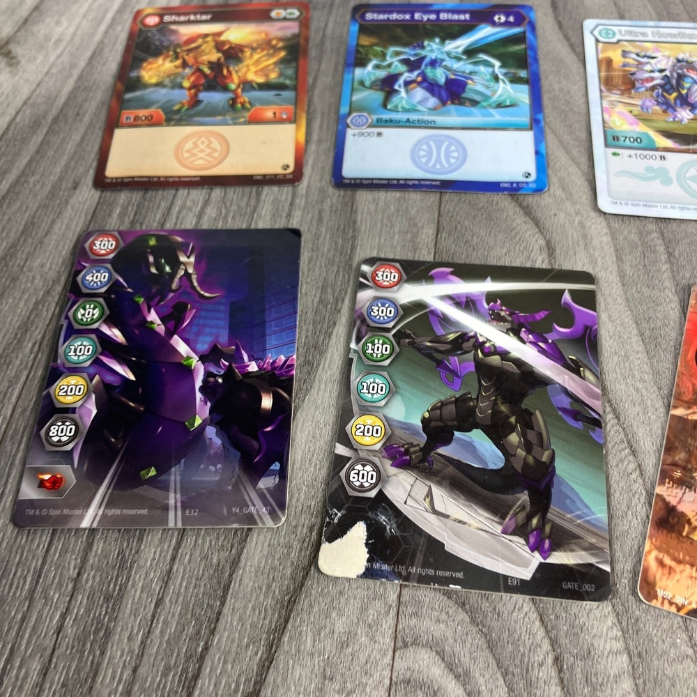 Bakugan Lot 3 Bakugan Balls + Cards + BakuCores Tokens Bundle Spin Master - Picture 5 of 7